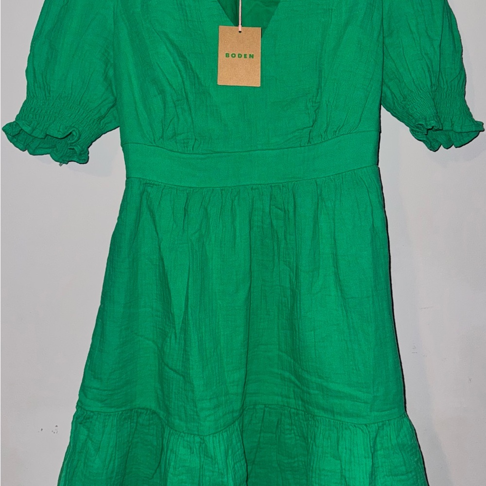 BODEN Anna Double Cloth Short Dress